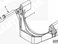 Передняя опора двигателя Cummins ISX