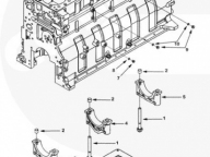 Блок цилиндров Cummins ISX